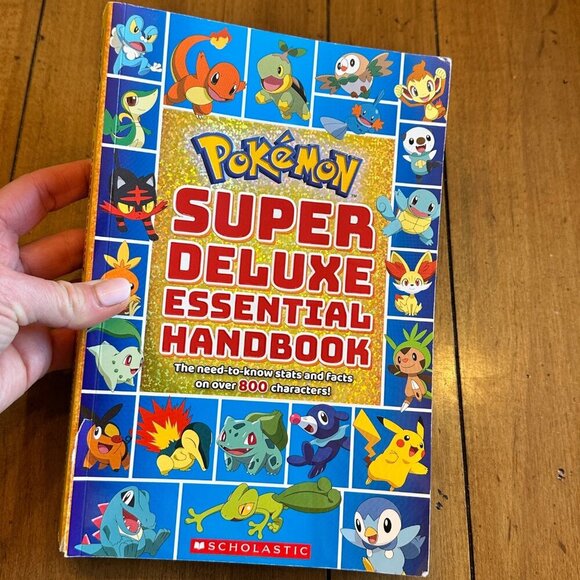 Pokemon Super Deluxe Essential Handbook Need To Know Stats Facts On Characters - Picture 5 of 10